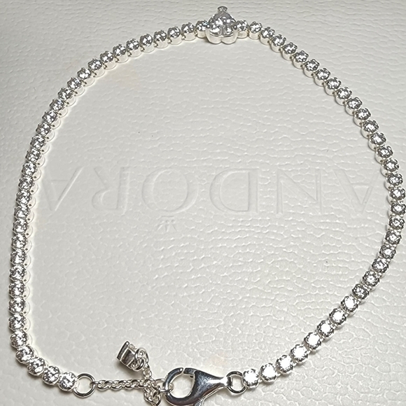 Pandora Sparkling Heart Tennis Bracelet - Picture 5 of 9